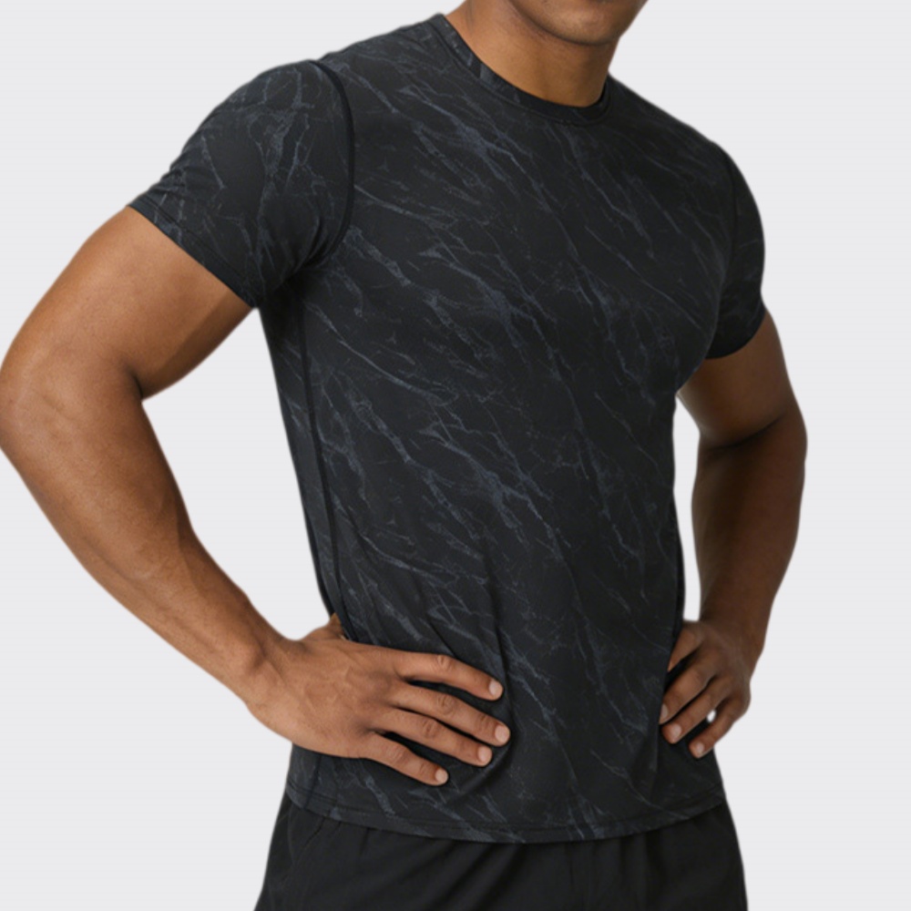 Summer Men's Quick-Dry Fitness - огляд і ціна T Shirt Tight Fit