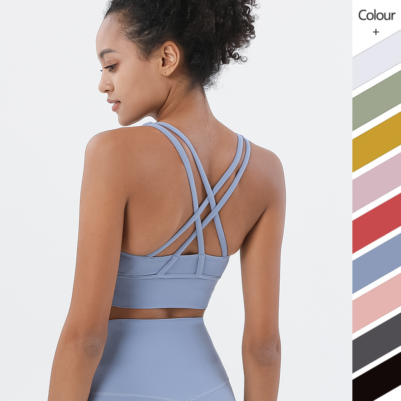 New Cross Back Nylon Yoga Top  - огляд і ціна Quick Dry Underwear