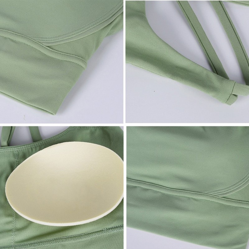 New Cross Back Nylon Yoga Top  - огляд і ціна Quick Dry Underwear